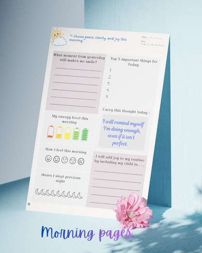 Moments of Motherhood: A guided journal to Reflect, Release, and Reconnect