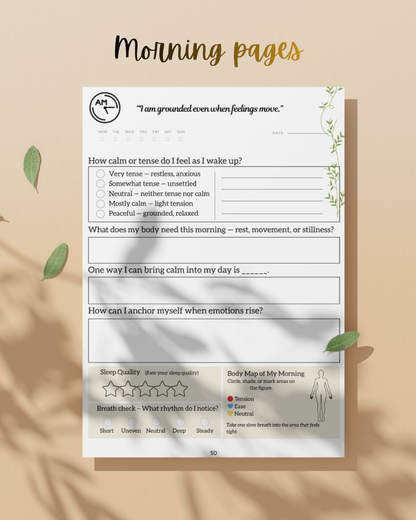 The Emotional Wellness Journal: 4 Weeks of Reflection, Calm & Growth