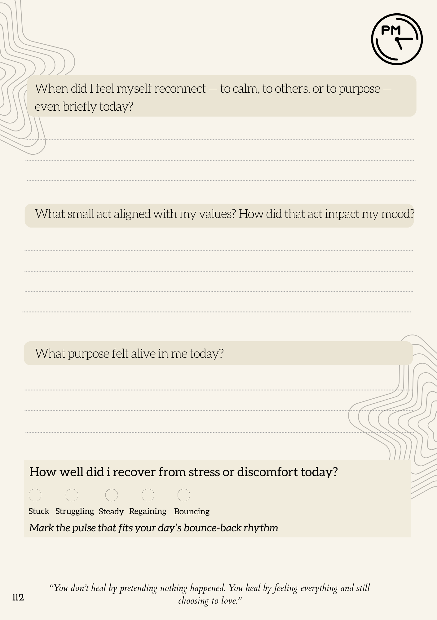 The Emotional Wellness Journal: 4 Weeks of Reflection, Calm & Growth