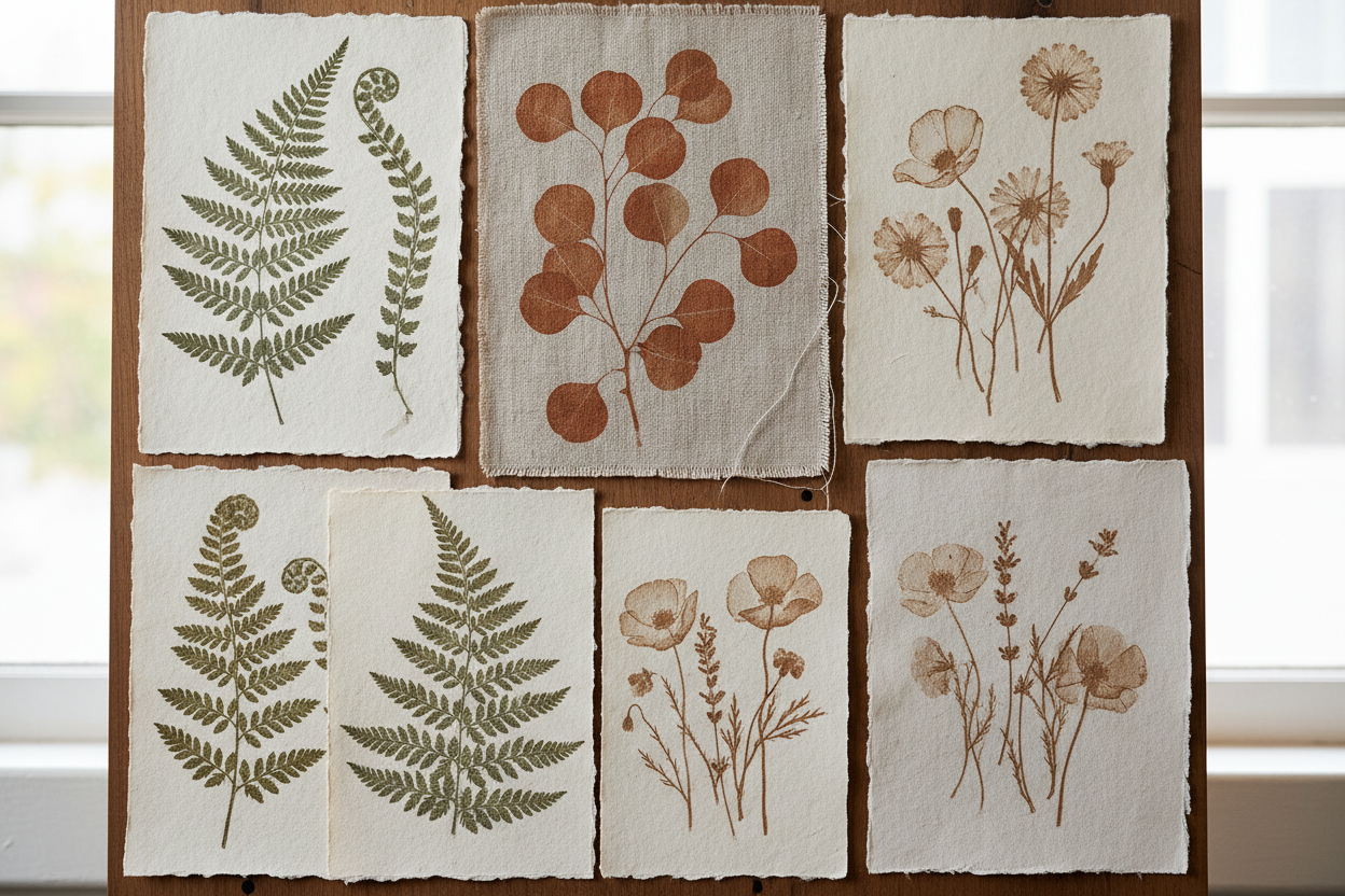 Nature Printing for Mindful Teams