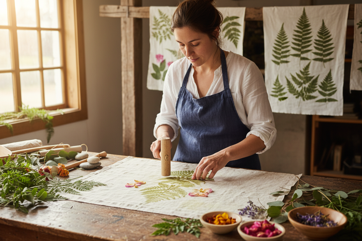 Nature Printing for Mindful Teams
